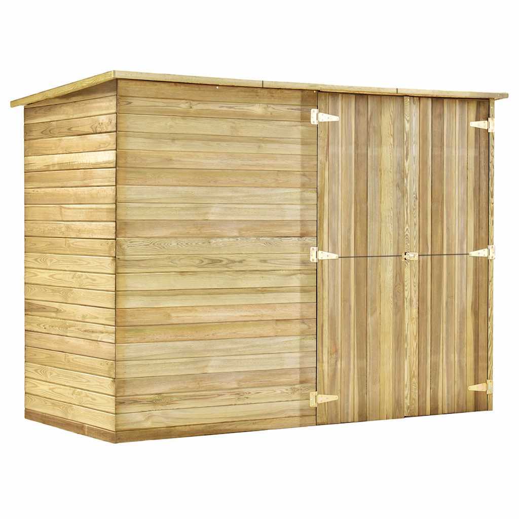 Abri à Vélos en Bois - 2.32m x 1.10m x 1.70m