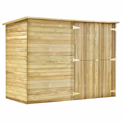 Abri à Vélos en Bois - 2.32m x 1.10m x 1.70m