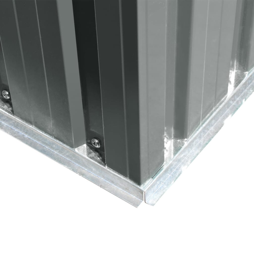 Abri de Jardin en Acier Galvanisé - 2,04m x 1,32m x 1,86m