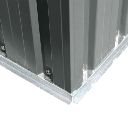 Abri de Jardin en Acier Galvanisé - 2,04m x 1,32m x 1,86m