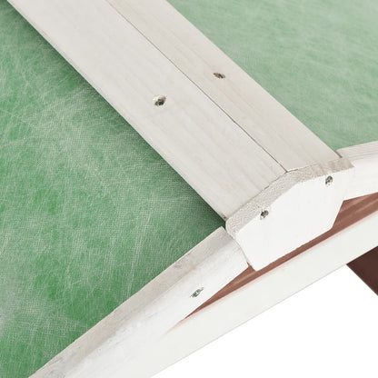 Abri pour Robot Tondeuse en Bois - 72x87x50cm
