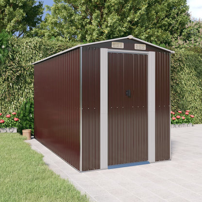Abri de Jardin XXL modulable 10.21m/1.92m  en Acier Galvanisé