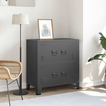 Armoire de jardin en Acier - Buffet à Casiers - 0.80m / 1.15m