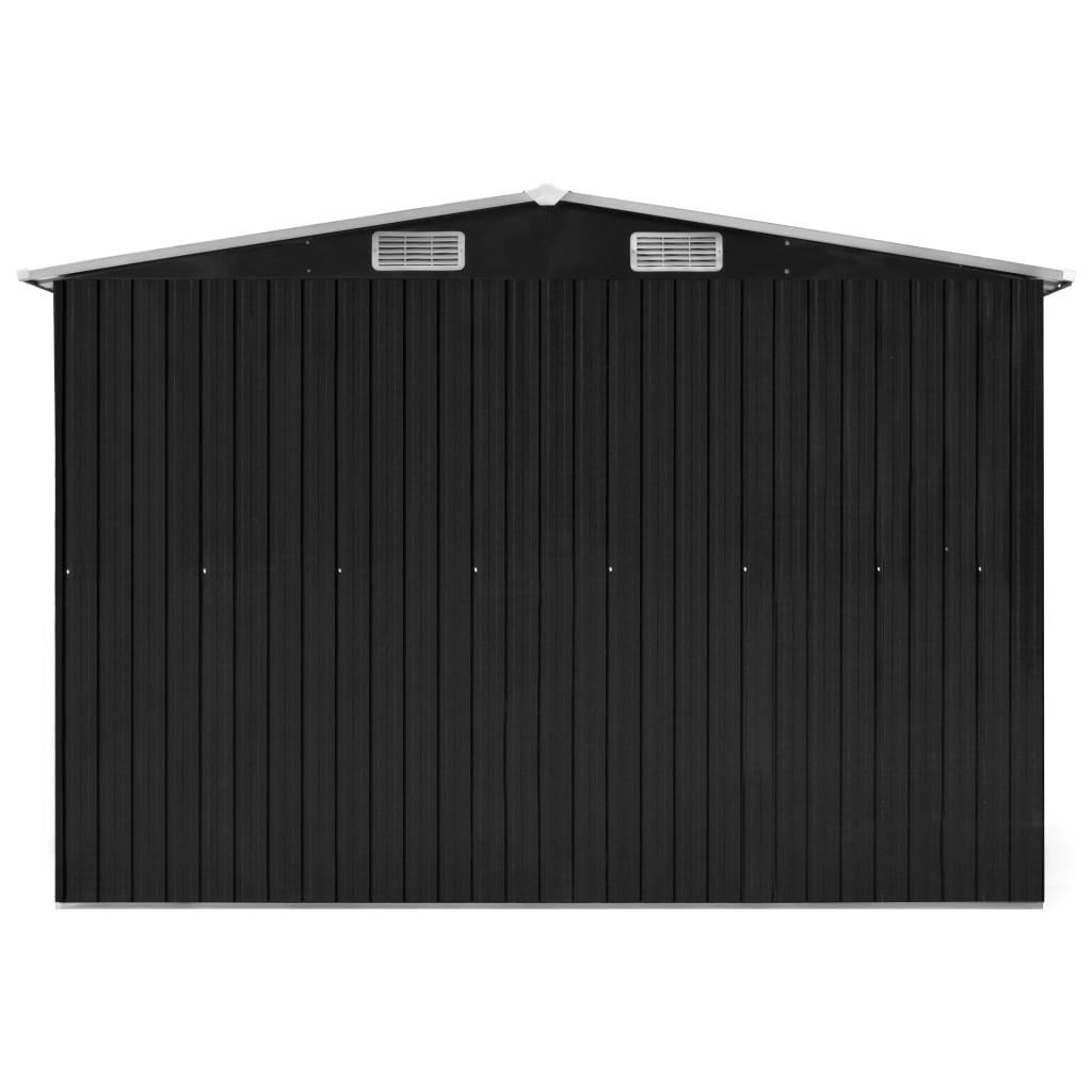 Abri de Jardin XL en Acier Galvanisé - 7,79 m× 2,57 m× 1,81 m