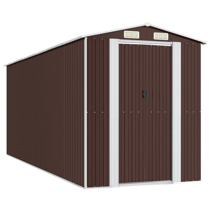Abri de Jardin XXL modulable 10.21m/1.92m  en Acier Galvanisé