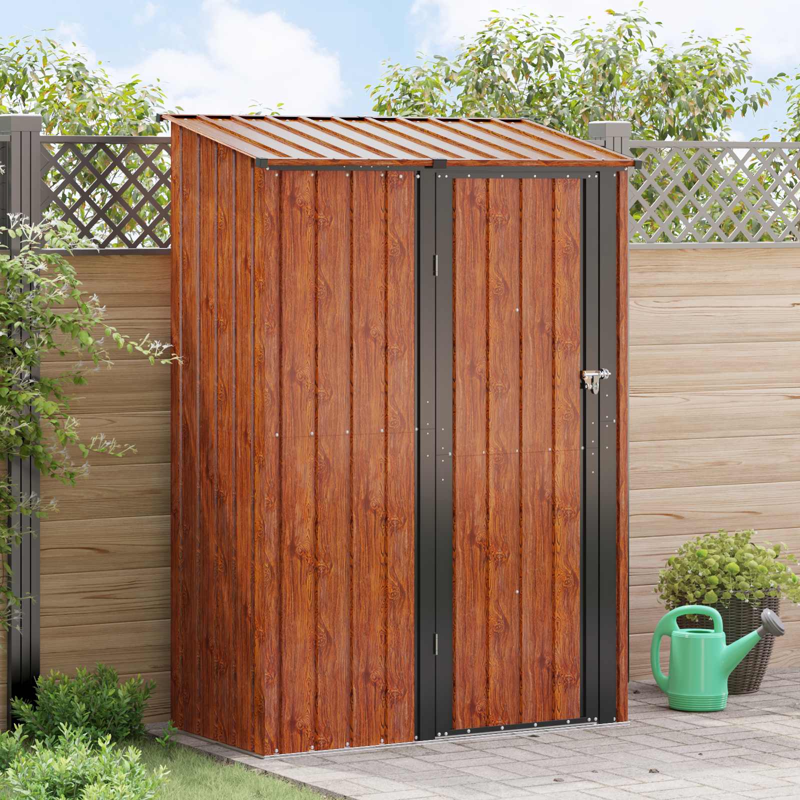 Cabanon de Jardin en Acier galvanisé
