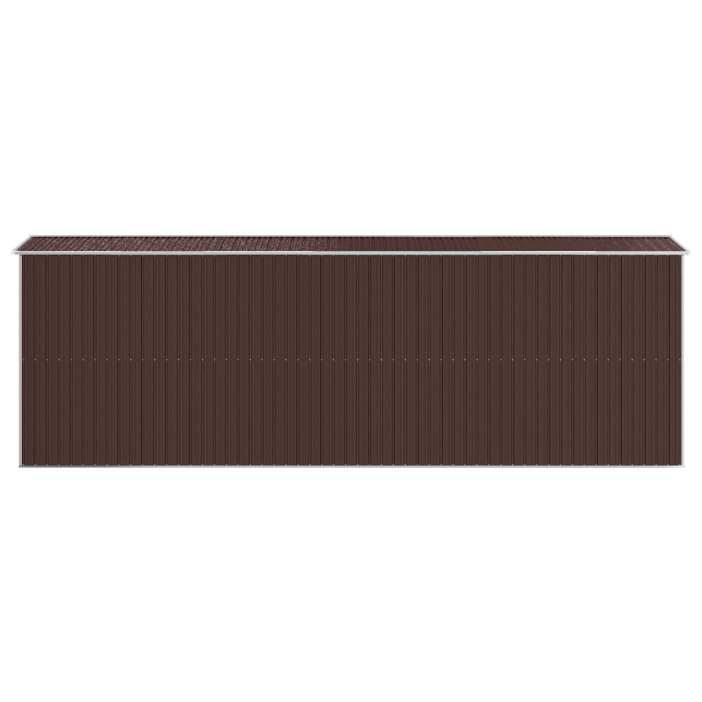 Abri de Jardin XXL modulable 10.21m/1.92m  en Acier Galvanisé