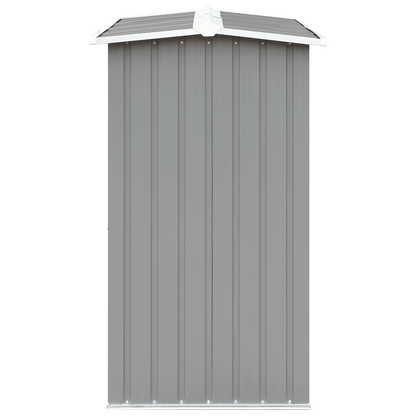 Abri à Bûches en Acier Galvanisé - 1,72m x 0,91m x 1,54m