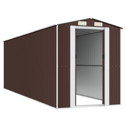 Abri de Jardin XXL modulable 10.21m/1.92m  en Acier Galvanisé