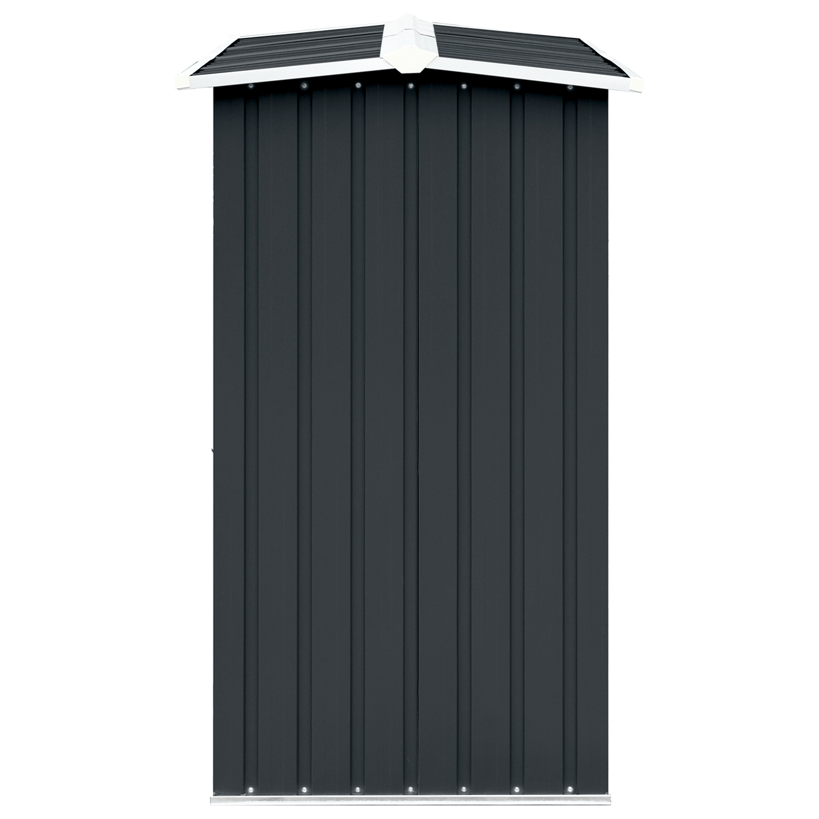 Abri à Bûches en Acier Galvanisé - 330 x 92 cm x 153 cm