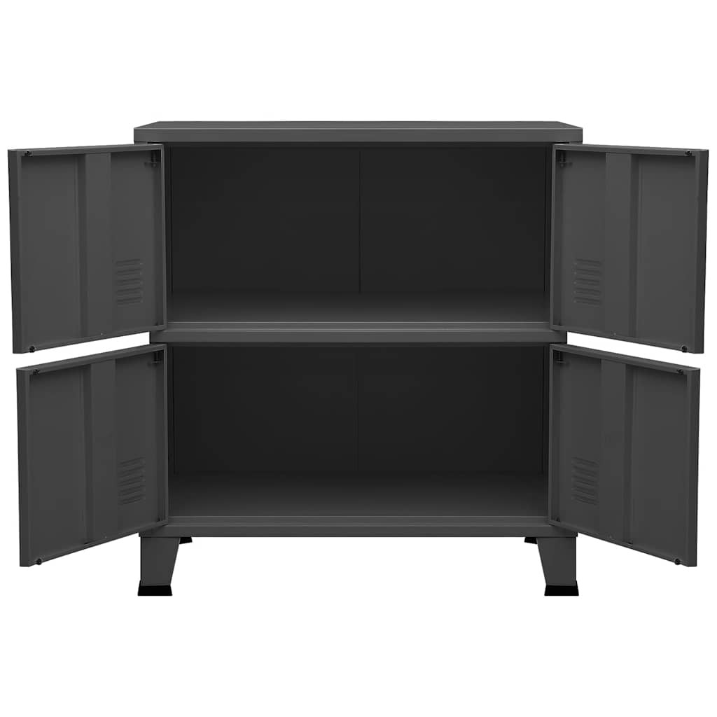 Armoire de jardin en Acier - Buffet à Casiers - 0.80m / 1.15m