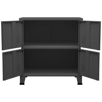 Armoire de jardin en Acier - Buffet à Casiers - 0.80m / 1.15m