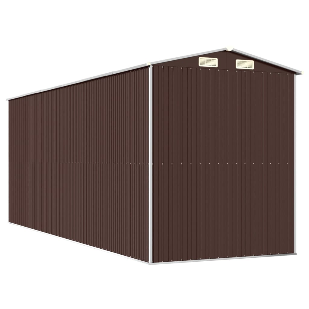 Abri de Jardin XXL modulable 10.21m/1.92m  en Acier Galvanisé