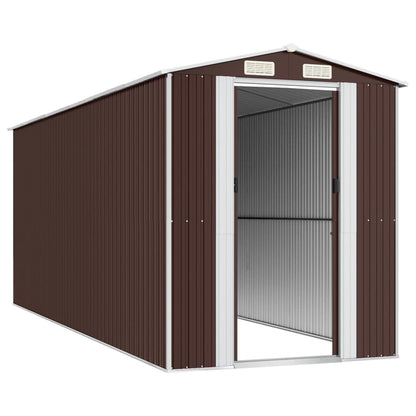 Abri de Jardin XXL modulable 10.21m/1.92m  en Acier Galvanisé