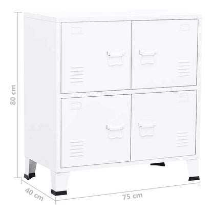 Armoire de jardin en Acier - Buffet à Casiers - 0.80m / 1.15m