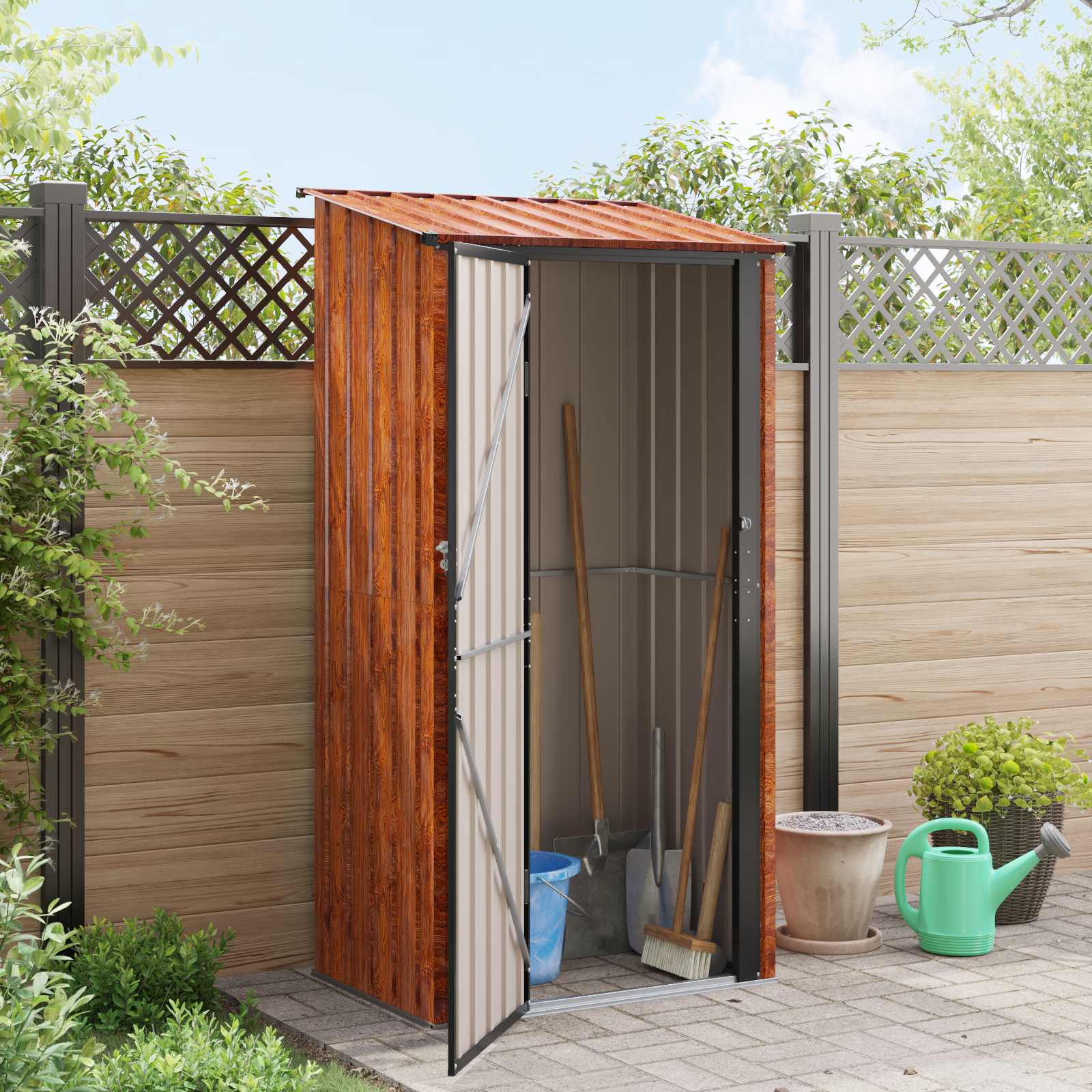 Cabanon de Jardin en Acier galvanisé