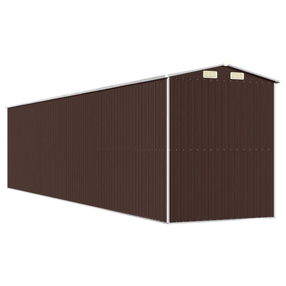 Abri de Jardin XXL modulable 10.21m/1.92m  en Acier Galvanisé
