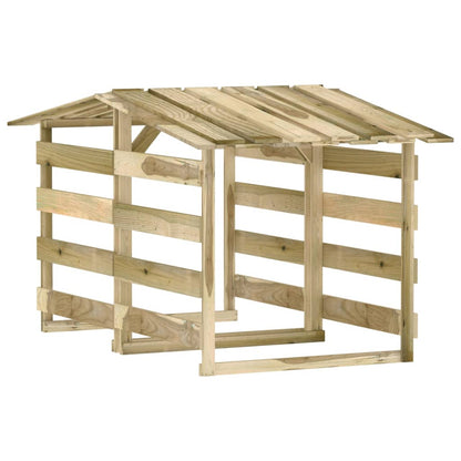 Abri à Bûches modulaire en Bois